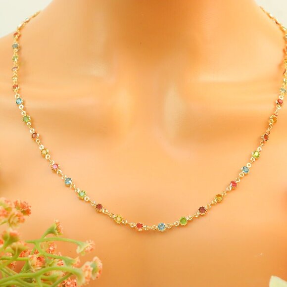 "New Beautiful Design Necklace Chain for Women/Girls, Gift, N570 - Picture 6 of 10